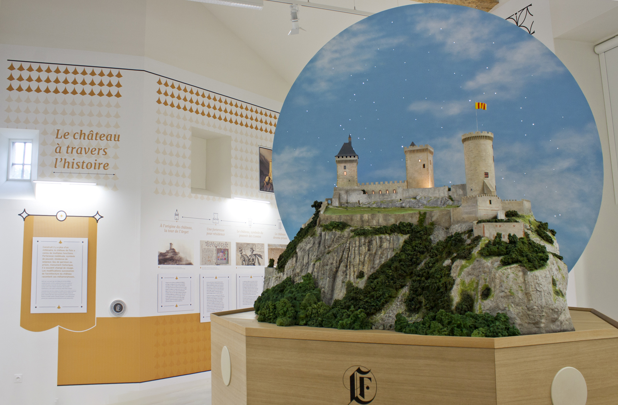 FOIX CASTLE – INSTALLATIONS